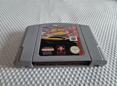 Lamborghini Nintendo 64 N64 Games Original