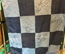 Dublin gaa flag autographed