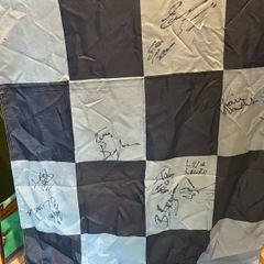 Dublin gaa flag autographed