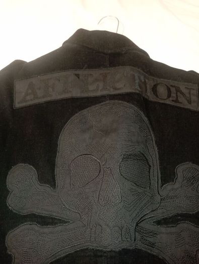 Affliction rare Cord Blazer size large