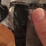 Dress black jersey with floral design Size 18 Image 2