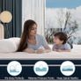 Mattresses-26CM Double Mattress-Pocket Spring with Memory Foam Medium Firm Strengthen Edge Support, with Motion Isolation-135x190x26CM Image 5