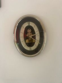 Vintage Oval Wall Clock