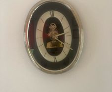 Vintage Oval Wall Clock