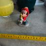3 spreat items- Vintage Disney Mickey Mouse Figurine Fire Chief Fireman Hydrant Hose 3.5 inchs Korea 12.00 euro. 2 -  Denby Metz Storage Jar + Lid 38.00 euro. 3 - Candy, sugar, or trinkets yellow, ribbed glass storag and lid 32.00 euro. Image 3
