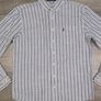 Johnnie O Button Down Striped Shirt Mens Medium Image 2