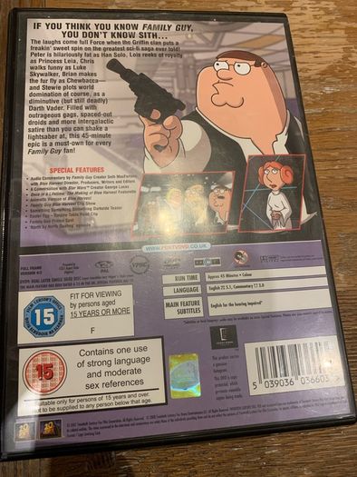 Family Guy presents Blue Harvest