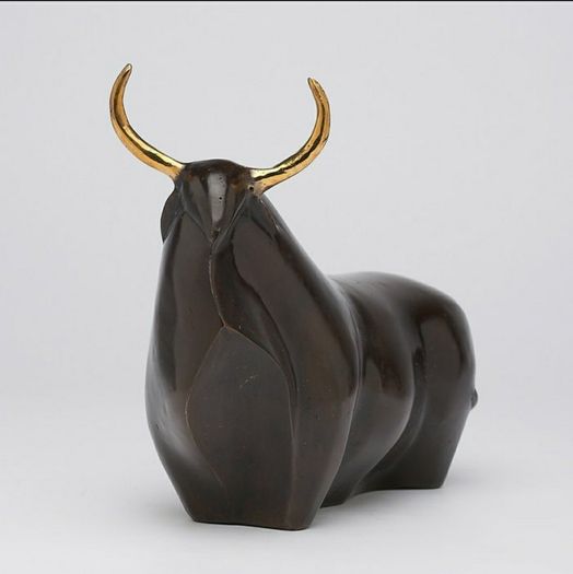 Stunning Bull 2 x sizes (3.5 kg) (2 kg) - Bronze