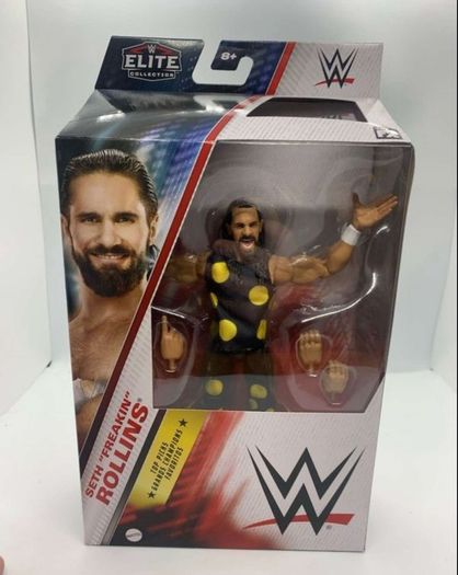 wwe elite top picks Seth Rollins action figure