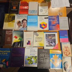 Counselling-psychotherapy-psychology X 24 Books.  In Good Condition. See Photos.