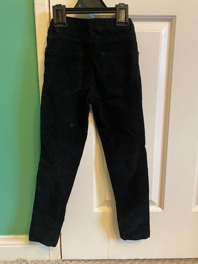 MNG girl trousers corduroys black