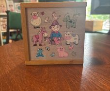 Wooden Memory Game