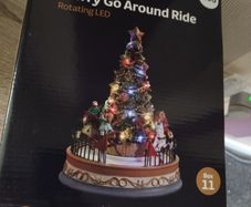 Christmas Light Up Merry Go Round