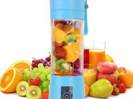 main image for ad Portable USB Fruit Juicer Shaker BottleElectric Juicer Smoothie Maker Blender
