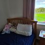 Solid wood double bed Image 3