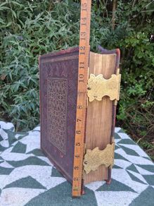 Brown's Self- Interpreting Family Brass bound Bible(Circa 1850)