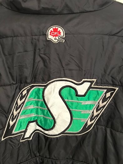 Saskatchewan roughriders CFL jacket size xl