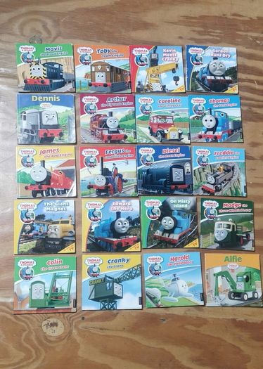 Collection of Thomas the tank Engine books