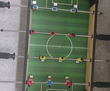 2-in-1 Football and Air Hockey Table Top