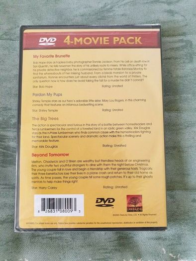 My Favorite Brunette Beyond Tomorrow Big Trees Pardon My Pups Region 1 DVD