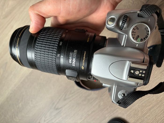 Canon EF 70-300 with Canon EOS 300v