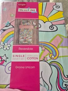 girls single duvet cover