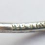 Vintage 925 Sterling Silver BULL SKULL with Horn Ring Image 6