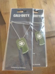 Call of Duty Dog Tag Bottle Openers Unopened