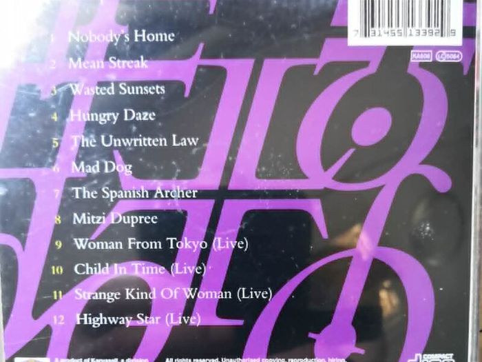 Deep Purple - Child In Time CD