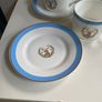 Newbridge Silverware  Designer Careleton Varney cups and saucers set Image 7