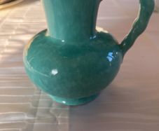 mid-century ceramic pitcher