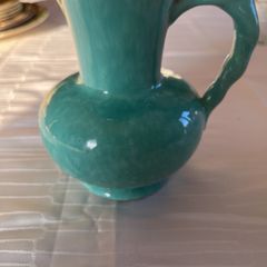 mid-century ceramic pitcher