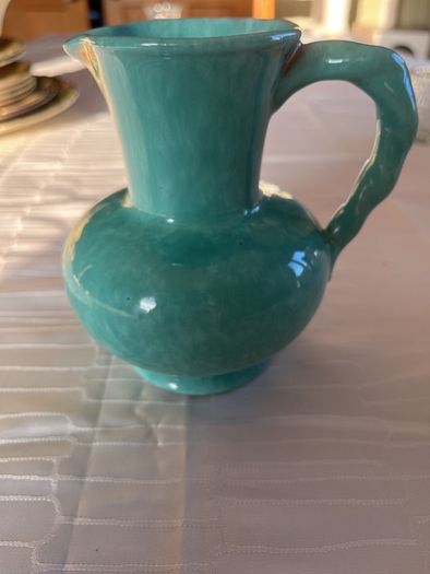 mid-century ceramic pitcher