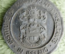 Vintage Irish Medal