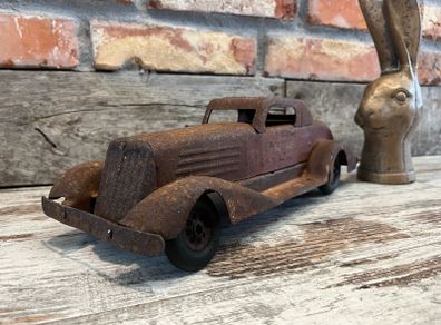 vintage Fire Chief Toy Car 38 cm
