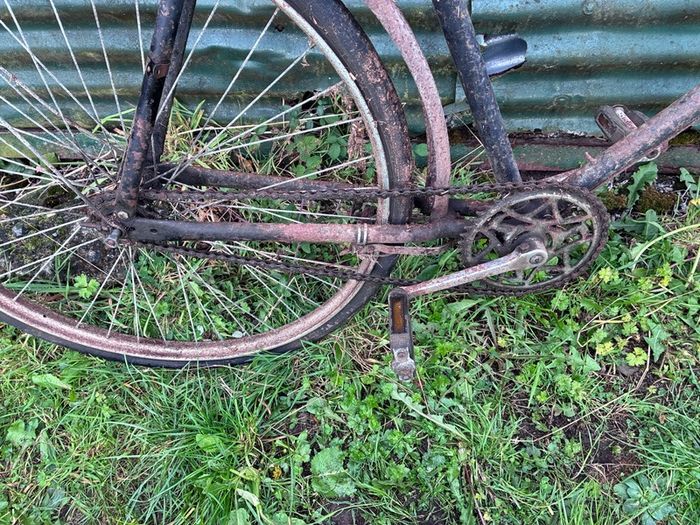26 inch Raleigh bicycle frame