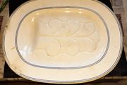 Large Antique Meat Platter
