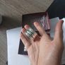 Vintage St Michael Marks & Spencer Silver Plated Napkin Rings - Set of 4 Boxed Image 4