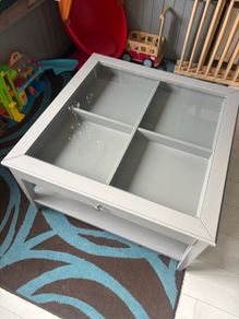 grey ikea coffee table