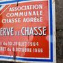 French Hunting Sign Image 4