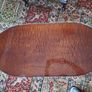 Solid mahogany/glass top coffee table Image 3