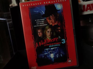 A Nightmare On Elm Street 3 - Dream Warriors ! DIgitaly Remastered ! 2001 ! DVD ! Horror !