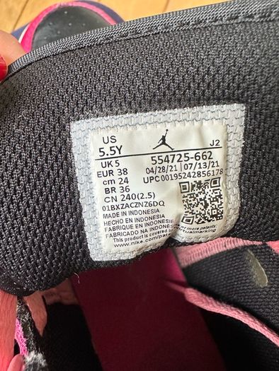Nike Air Jordan 'Coral Chalk' Boots