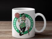 Boston Celtics Coffee Mug, Boston Celtics Logo Mug
