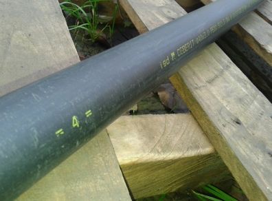 Discharge pipe, 40 mm, Geberit, 250 cm long