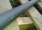 Discharge pipe, 40 mm, Geberit, 248,5 cm long