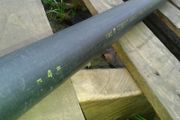 Discharge pipe, 40 mm, Geberit, 248,5 cm long