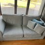 2 Blue Sofas Image 3