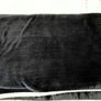 Scion Living Charcoal Grey Mr Fox Soft Velvet Fleece Throw Blanket Image 2