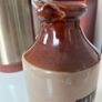 Vintage Pearson's of Chesterfield Glazed Earthenware Vinegar Jar / Pouring Bottle Image 2